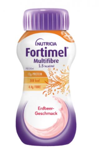 FORTIMEL Multifibre 1.5 kcal Erdbeergeschmack 32x 200ml